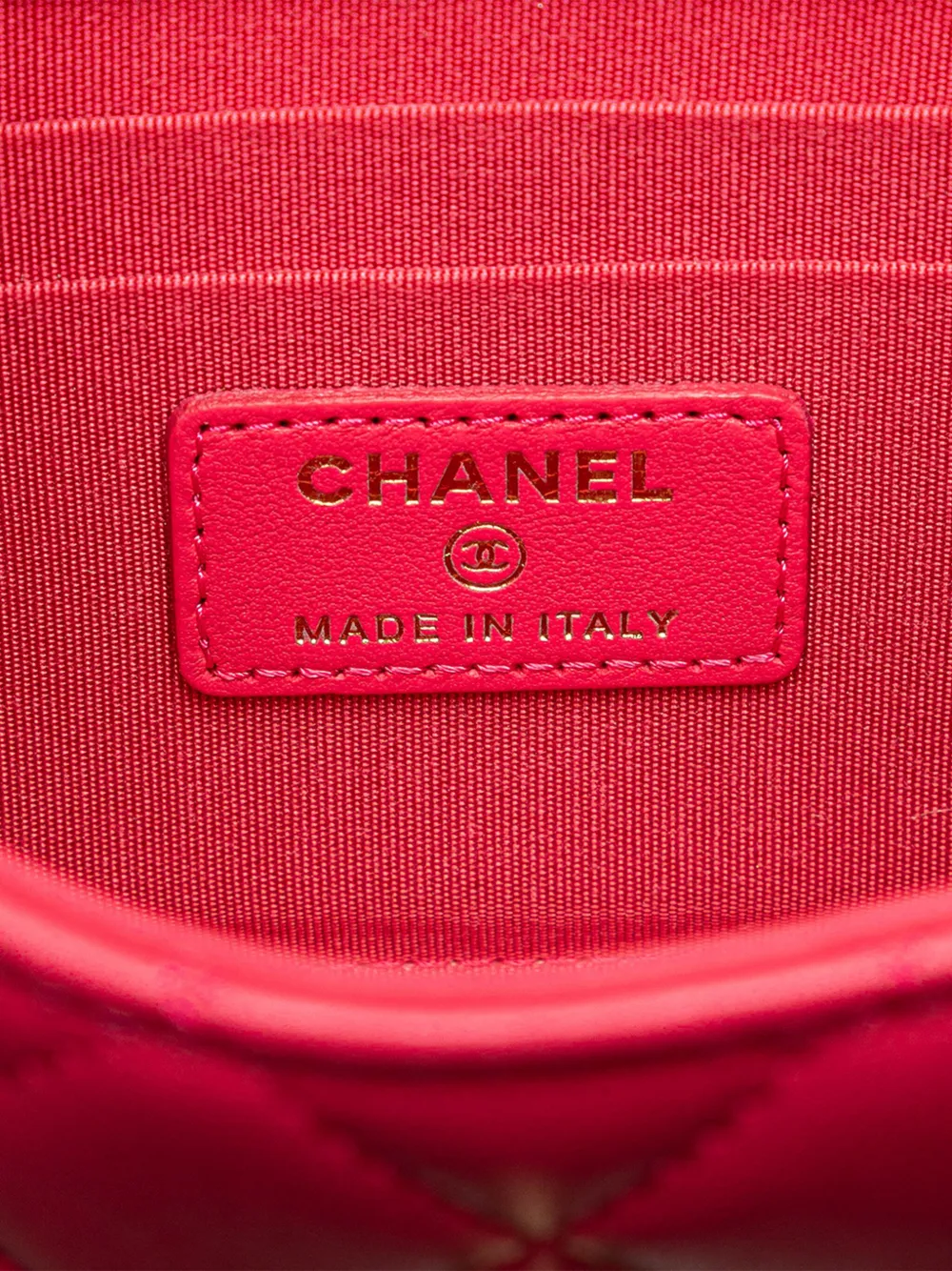 Pre-owned Chanel 2019 Mini Lambskin Trendy Cc Clutch With Chain Crossbody Bag In Pink