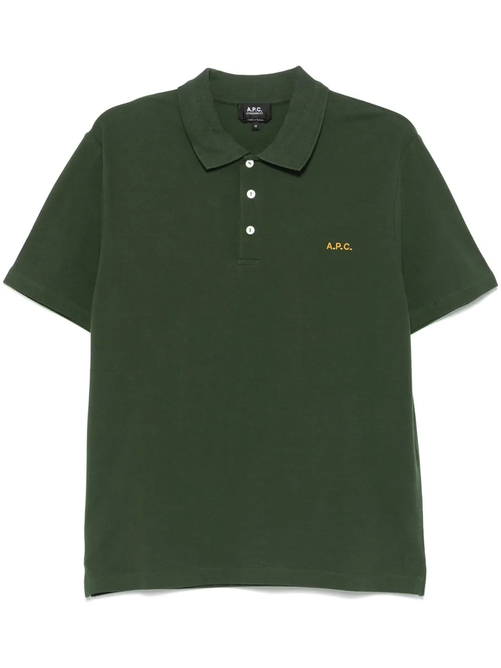 logo-embroidered polo shirt