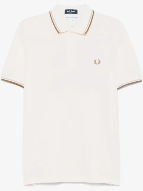 Comme Des Garçons Shirt polo à broderies