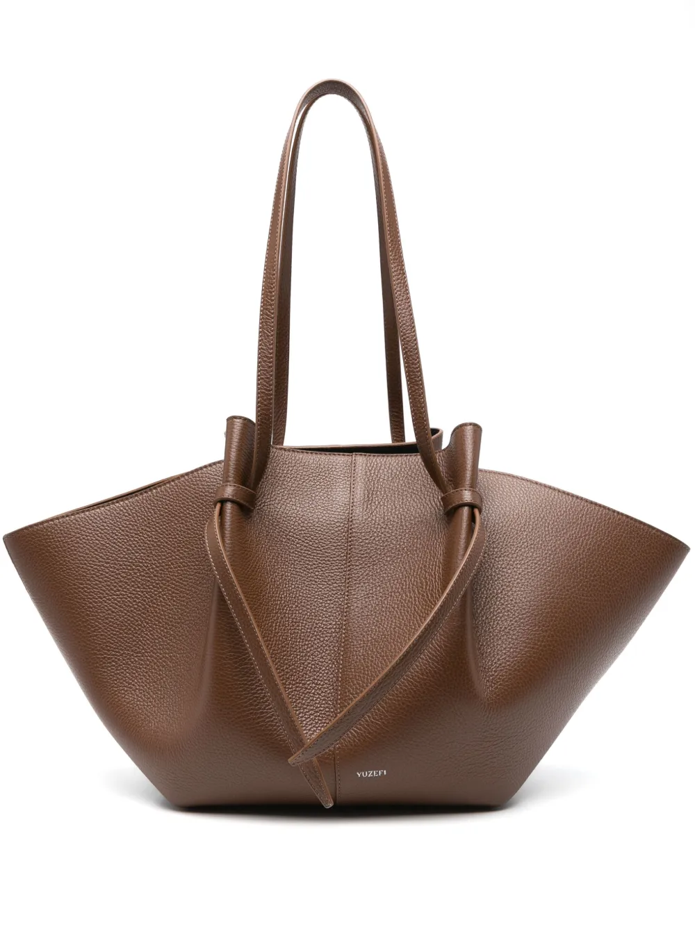 Yuzefi Mochi grote shopper Bruin