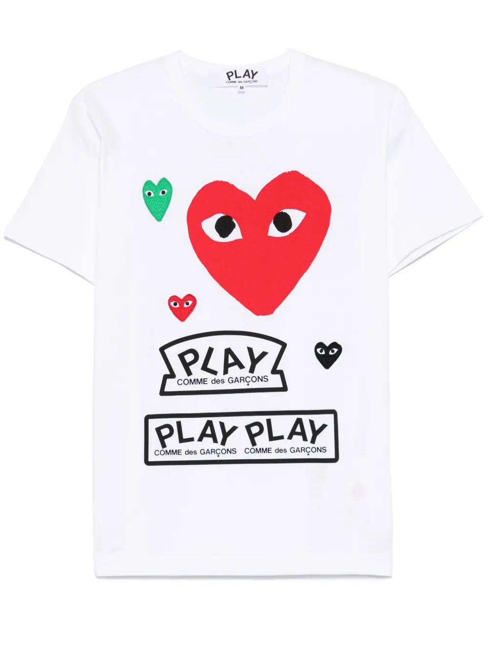 Comme Des Garçons Play heart-patch T-shirt