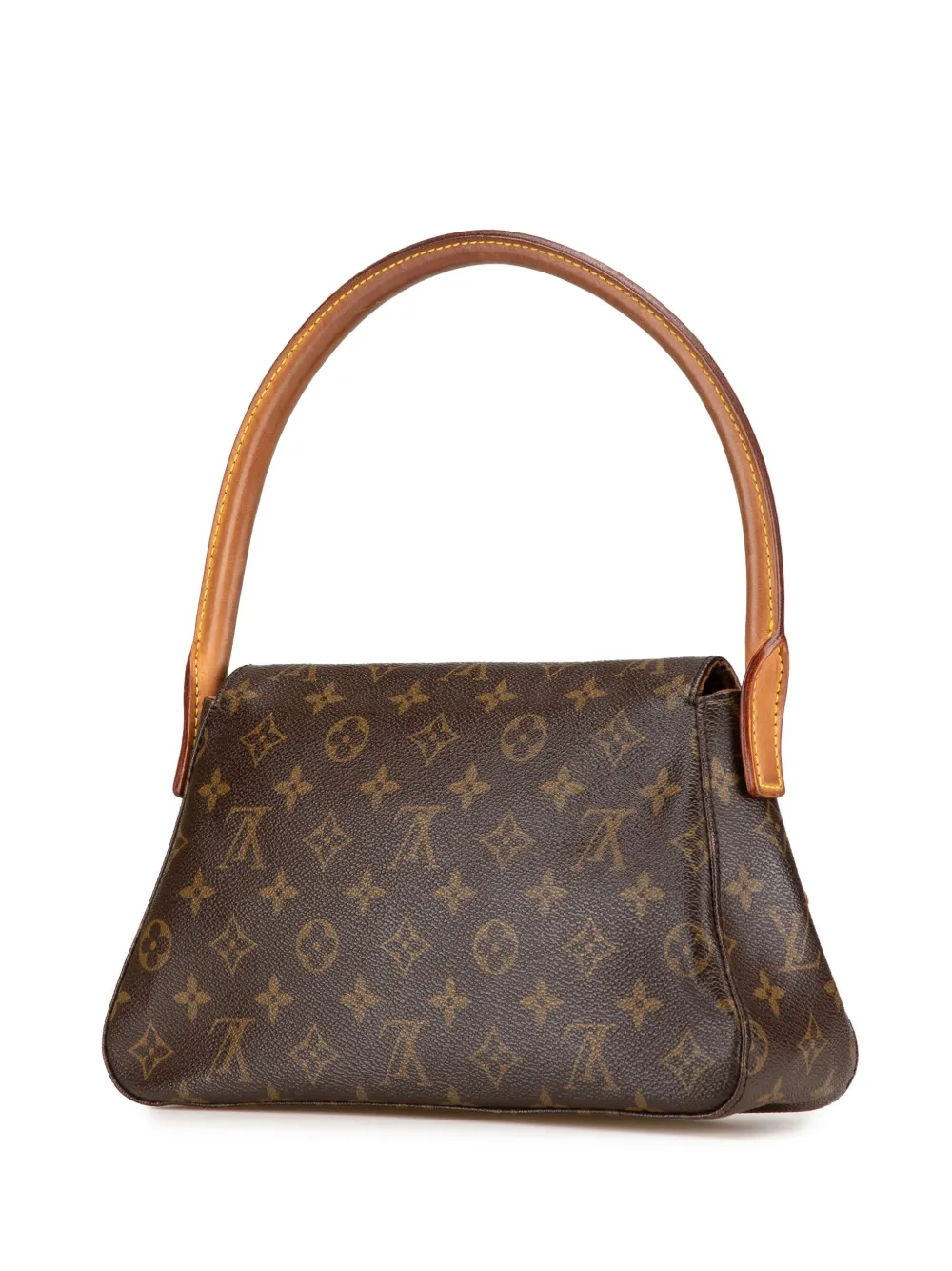 Louis Vuitton Pre-Owned 2002 Monogram Mini Looping schoudertas - Bruin