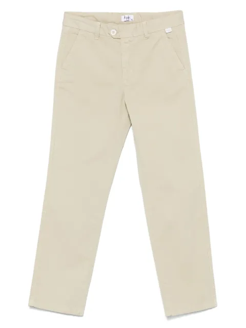 Il Gufo pantalones chinos con logo