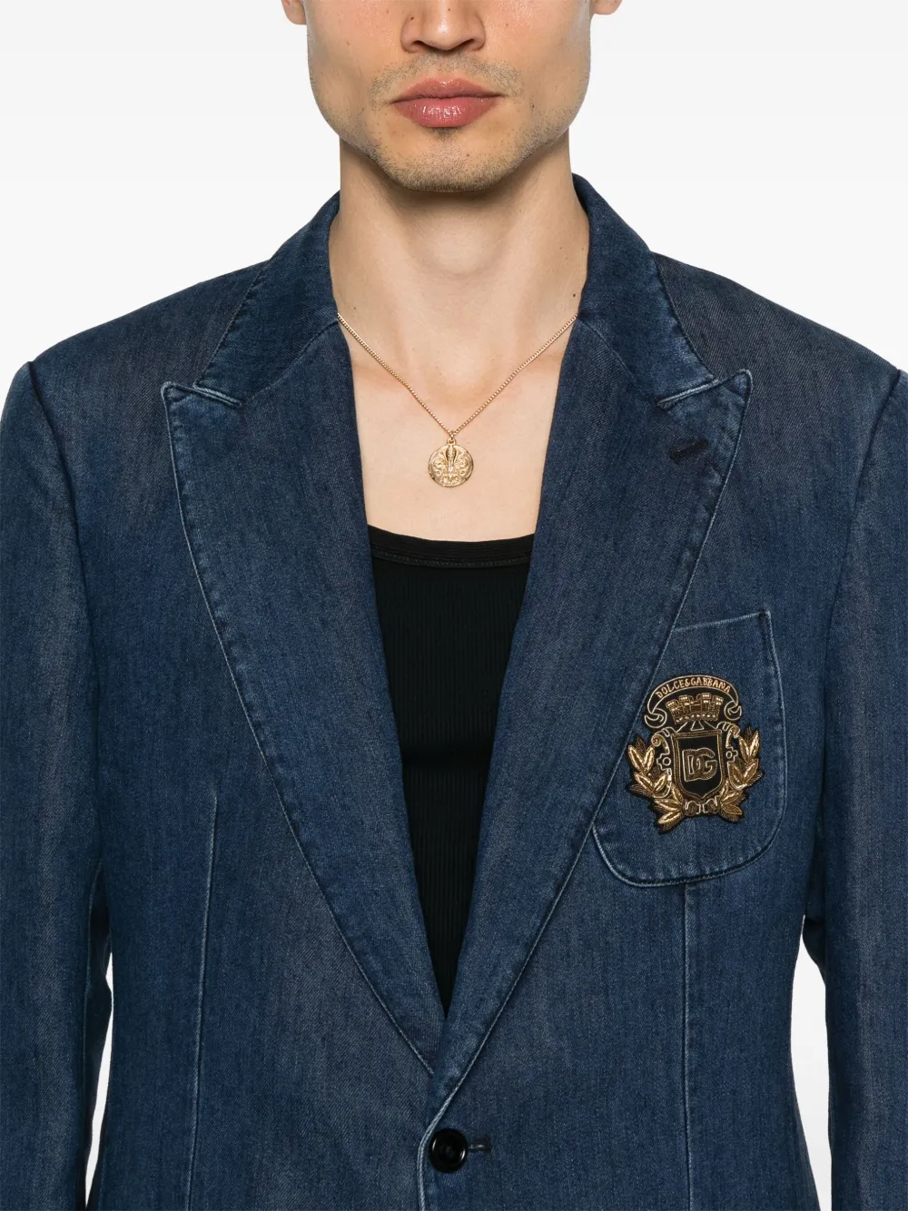 Dolce & Gabbana デニムジャケット | ブルー | FARFETCH JP