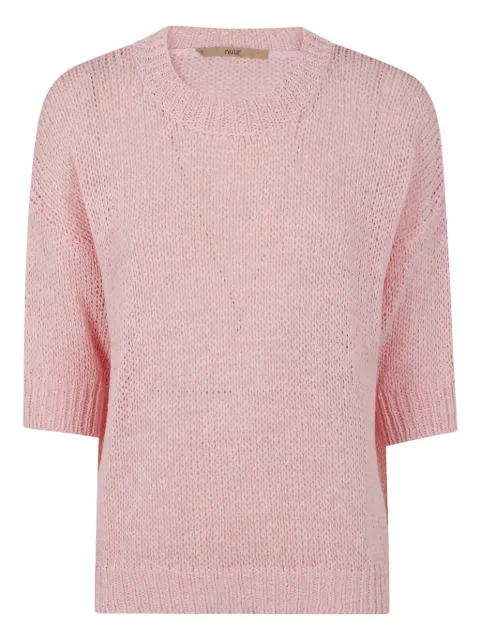 Nuur fisherman's-knit sweater