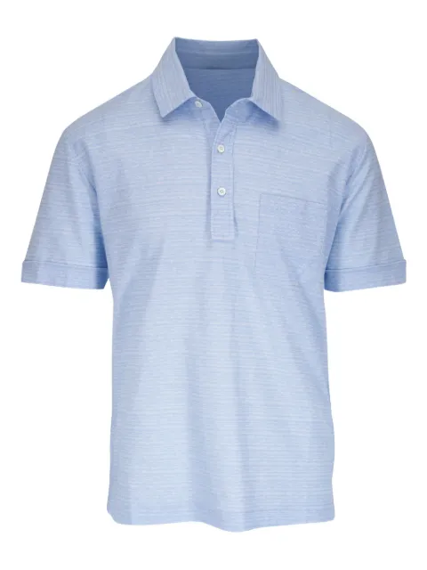 Canali mélange polo shirt