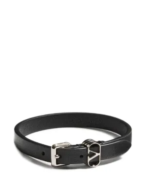 Undercover stud-detail Leather Cuff | Brown | FARFETCH ID