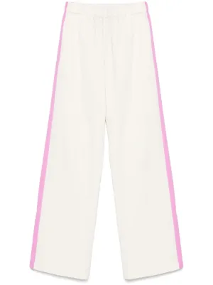 パンツ MSGM Woman Pants Grey 3541MDP19237700 96 MSGM ジーンズ デニム デニムパンツ DRIPPING SILVER ワイド
