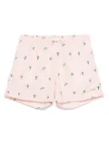 Maison Labiche Palm Trees swim shorts - Pink