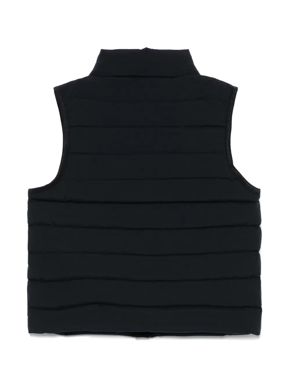 Emporio Armani Kids Gilet met logo-reliëf Blauw