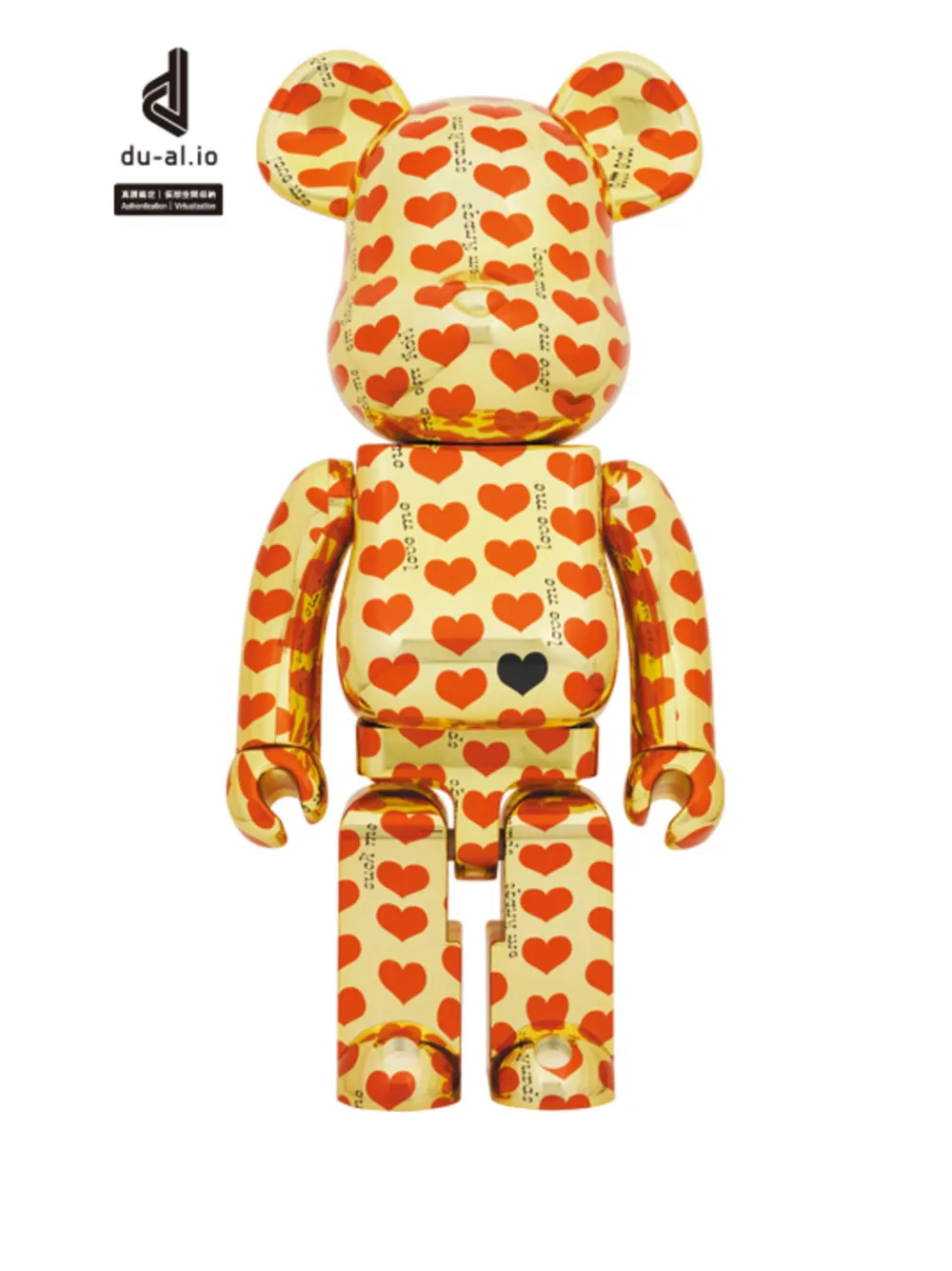 MEDICOM TOY BEAR BRICK FIGURINE