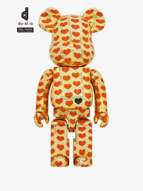 MEDICOM TOY Bear Brick figurine   