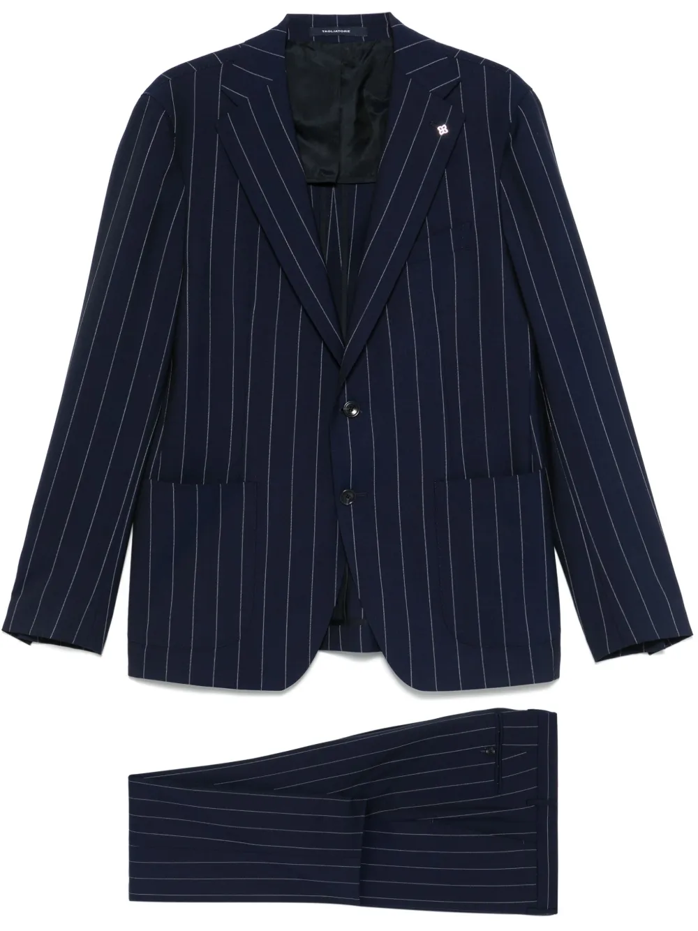 Tagliatore traje con motivo de rayas | azul | Image 1