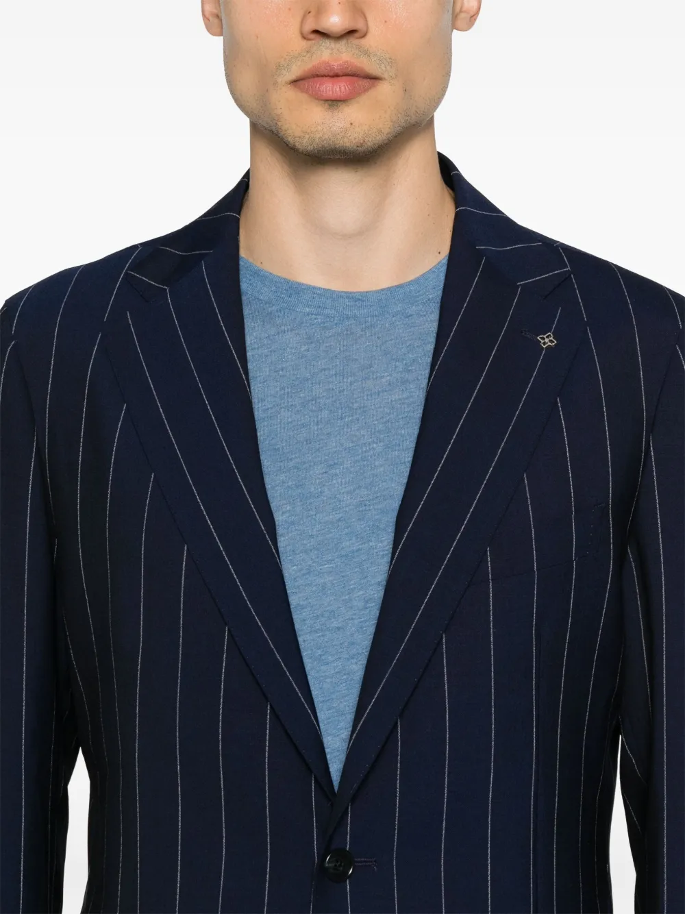 Tagliatore Gestreept pak Blauw