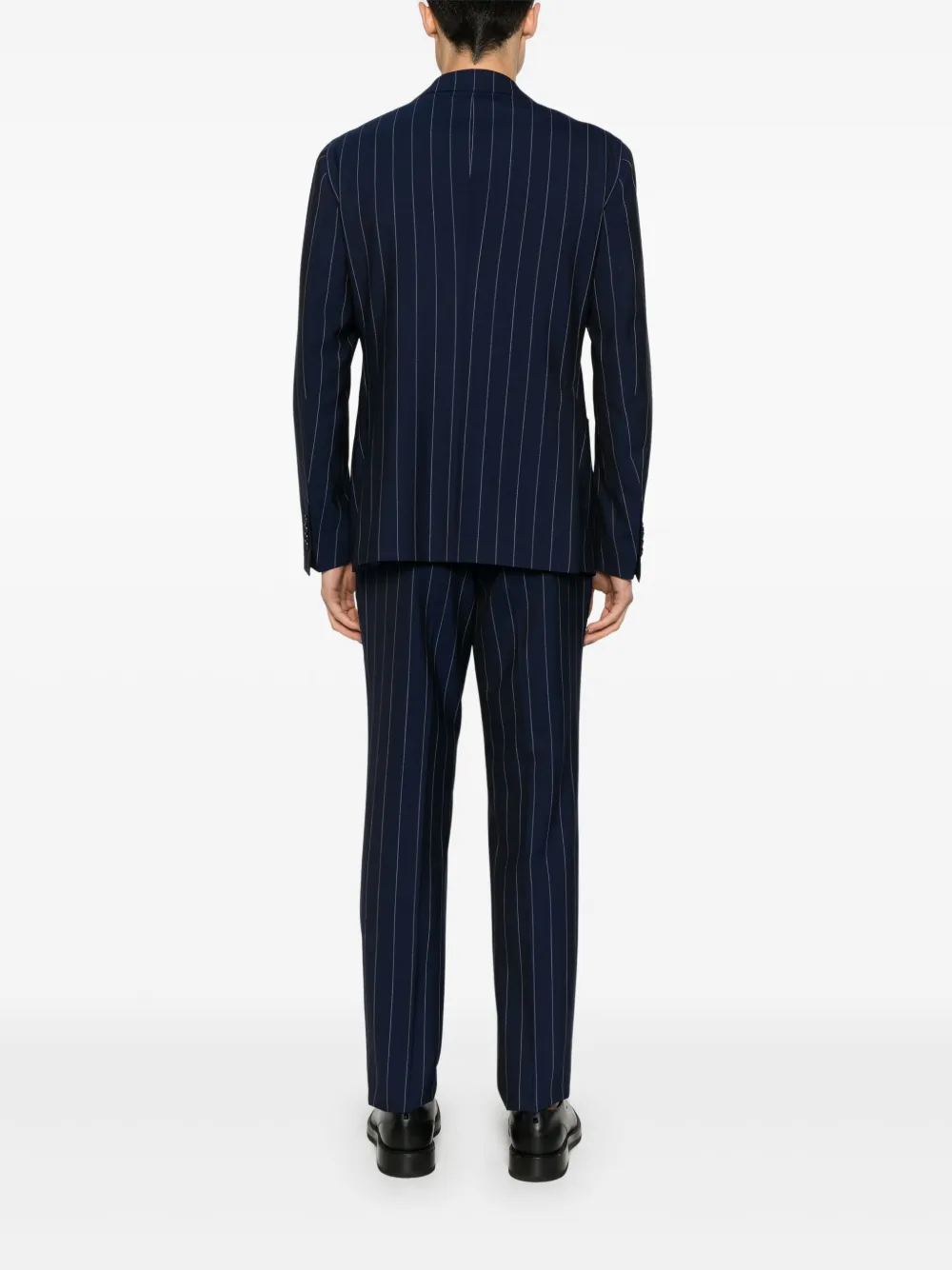 Tagliatore Gestreept pak Blauw