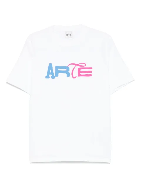 ARTE duo print-logo T-shirt 