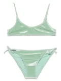 MC2 Saint Barth Kids Paloma Jr bikini set - Green