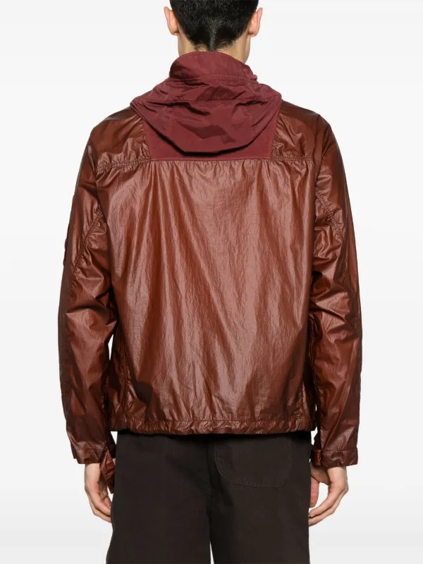 C.P. Company 赤 ジャケット フード付き C.P. Company フーデッド ジャケット | レッド | FARFETCH JP