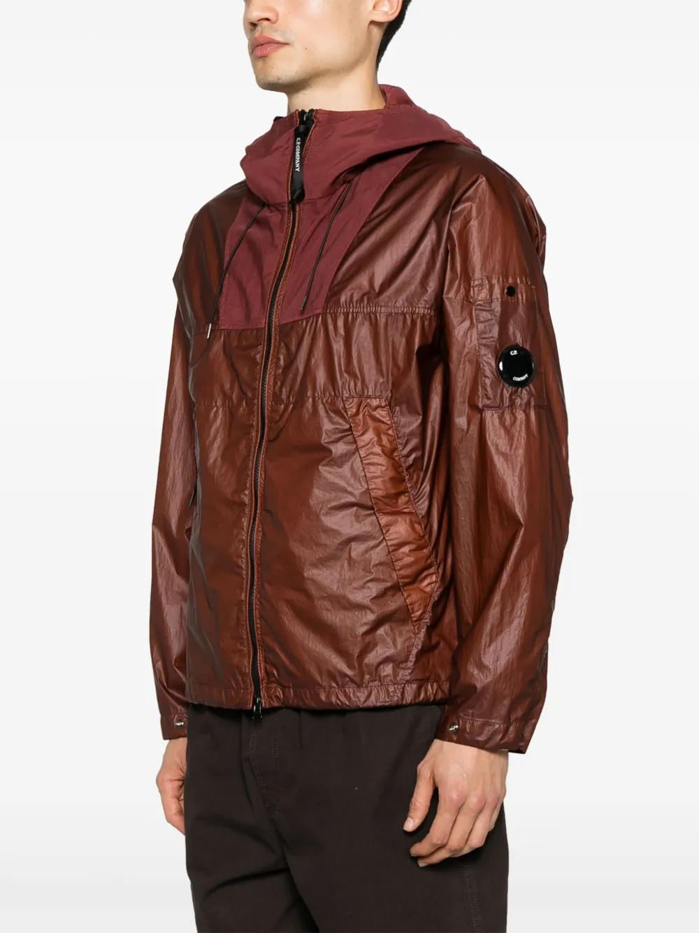 C.P. Company Jack met capuchon Rood