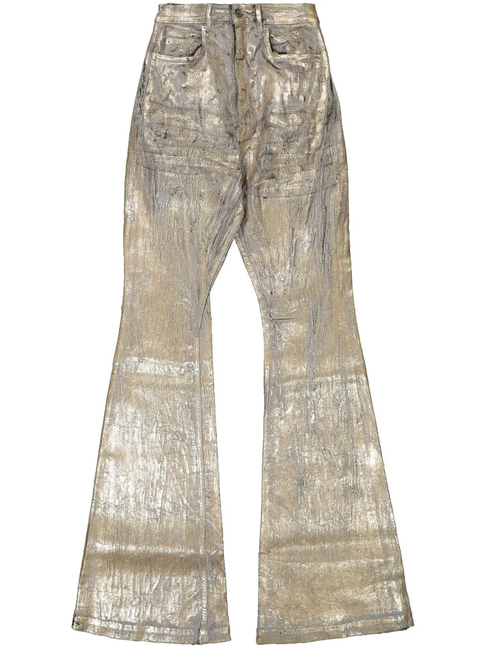 Rick Owens Bolan trousers | Gold | Image 1