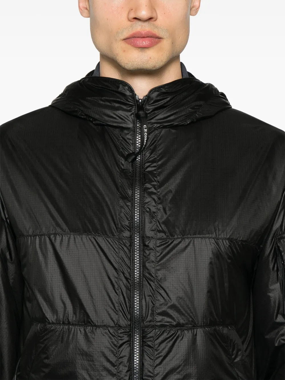 C.P. Company Jack met capuchon Zwart