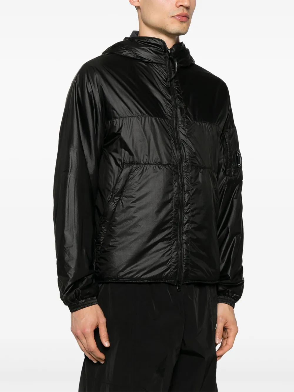 C.P. Company Jack met capuchon Zwart