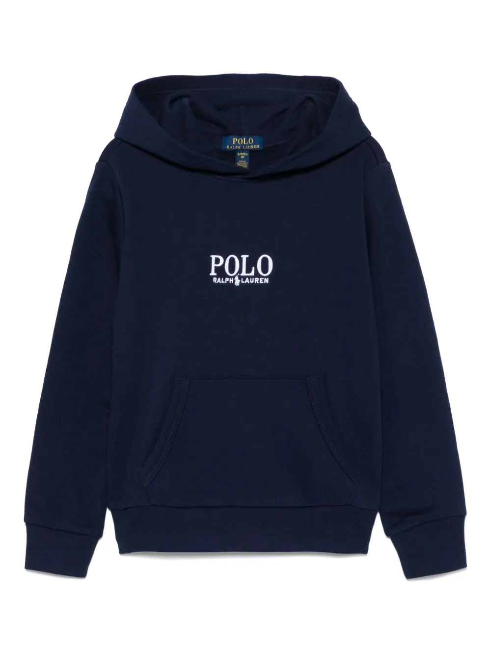 POLO RALPH LAUREN KIDS Hoodie met geborduurd logo Blauw