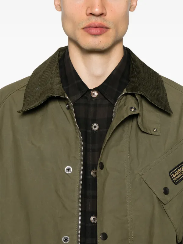 00s Barbour international A7　M グリーン 00s Barbour international A7 M グリーン - メルカリ