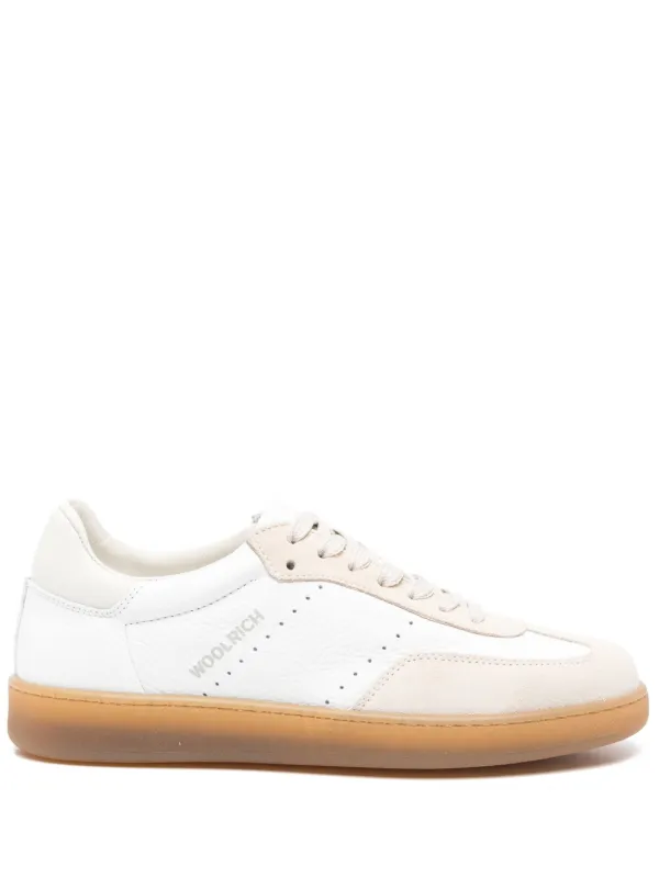【送料&関税込】Woolrich swing Court Sneaker Woolrich Swing Court スニーカー | ホワイト | FARFETCH JP