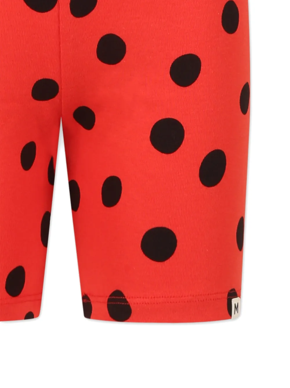 Mini Rodini Shorts van biologisch katoen Rood