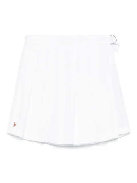 POLO RALPH LAUREN KIDS Polo Pony-embroidered skort