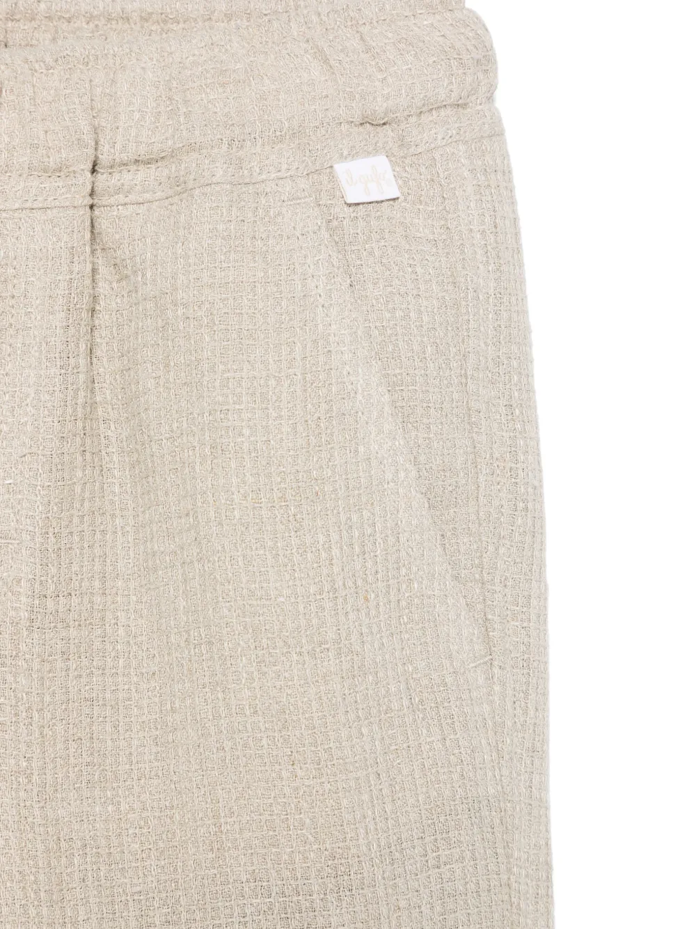 Il Gufo Linnen broek Beige