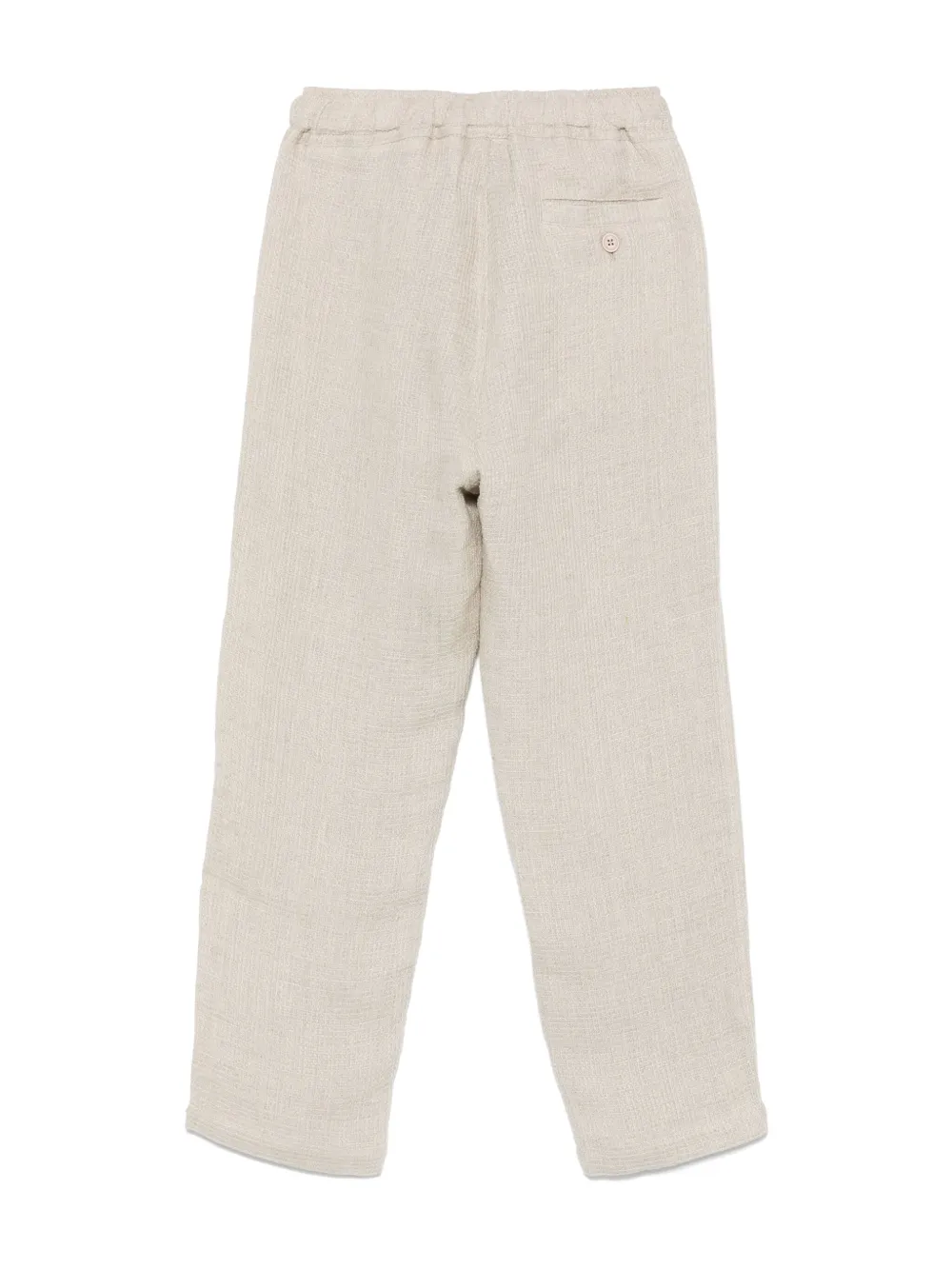 Il Gufo linen waffle trousers | Boys Casual Trousers | Image 2