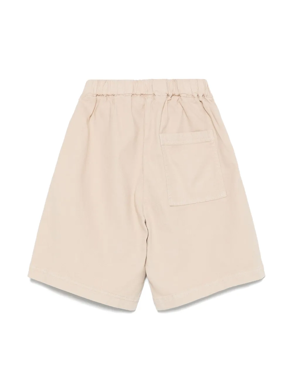 Il Gufo Canvas bermuda shorts Beige