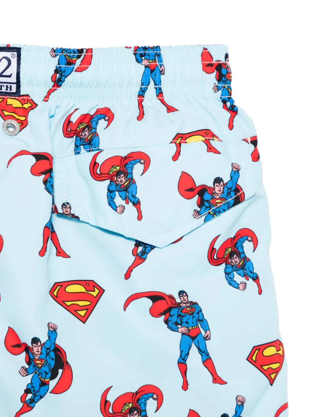 MC2 Saint Barth Kids Zwembroek met print Blauw