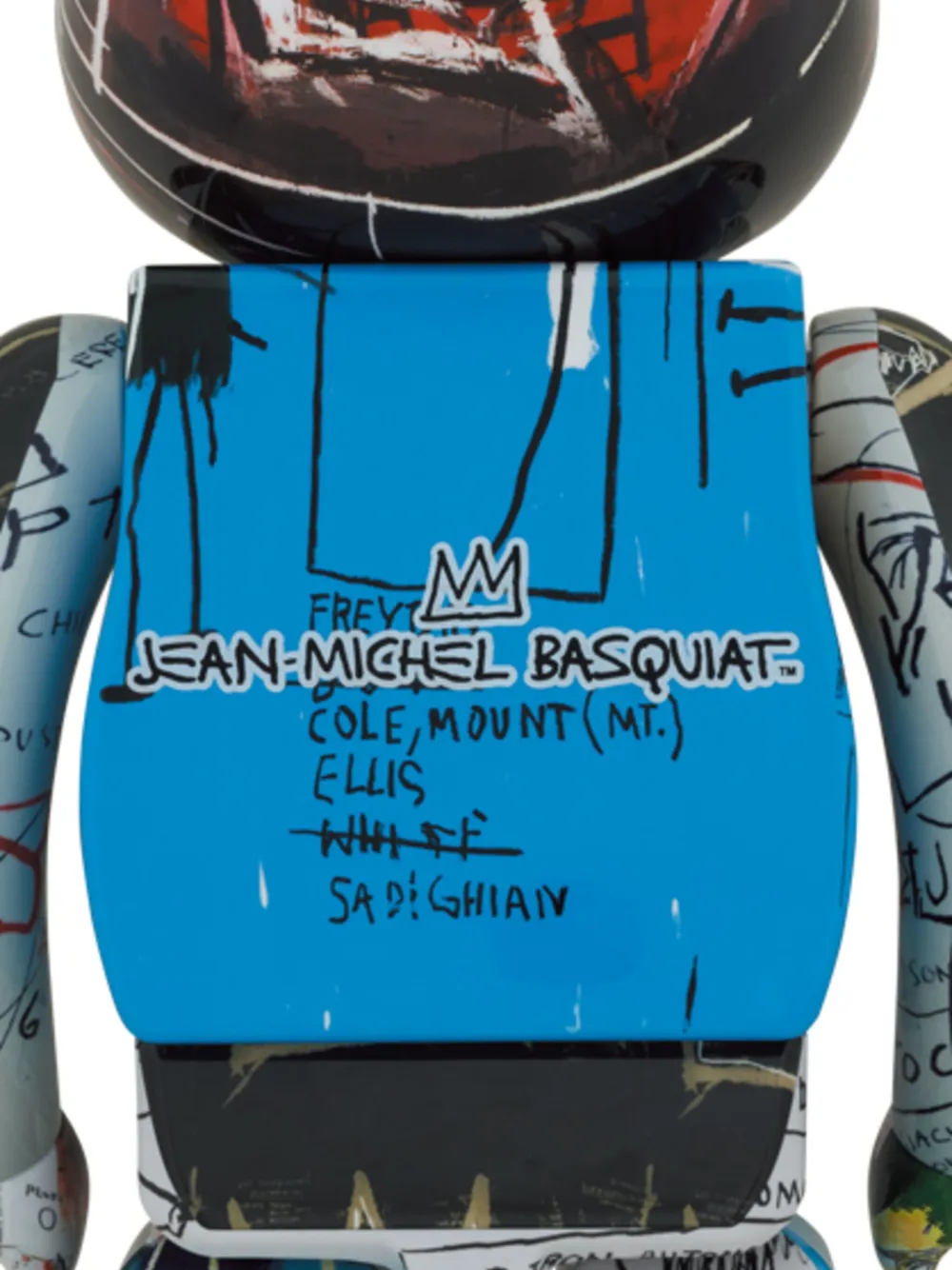 MEDICOM TOY Jean-Michel Basquiat "Special" 1000 figurine - Zwart