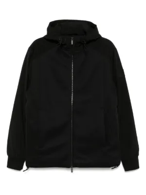 Zegna ジップアップ ジャケット | ブラック | FARFETCH JP