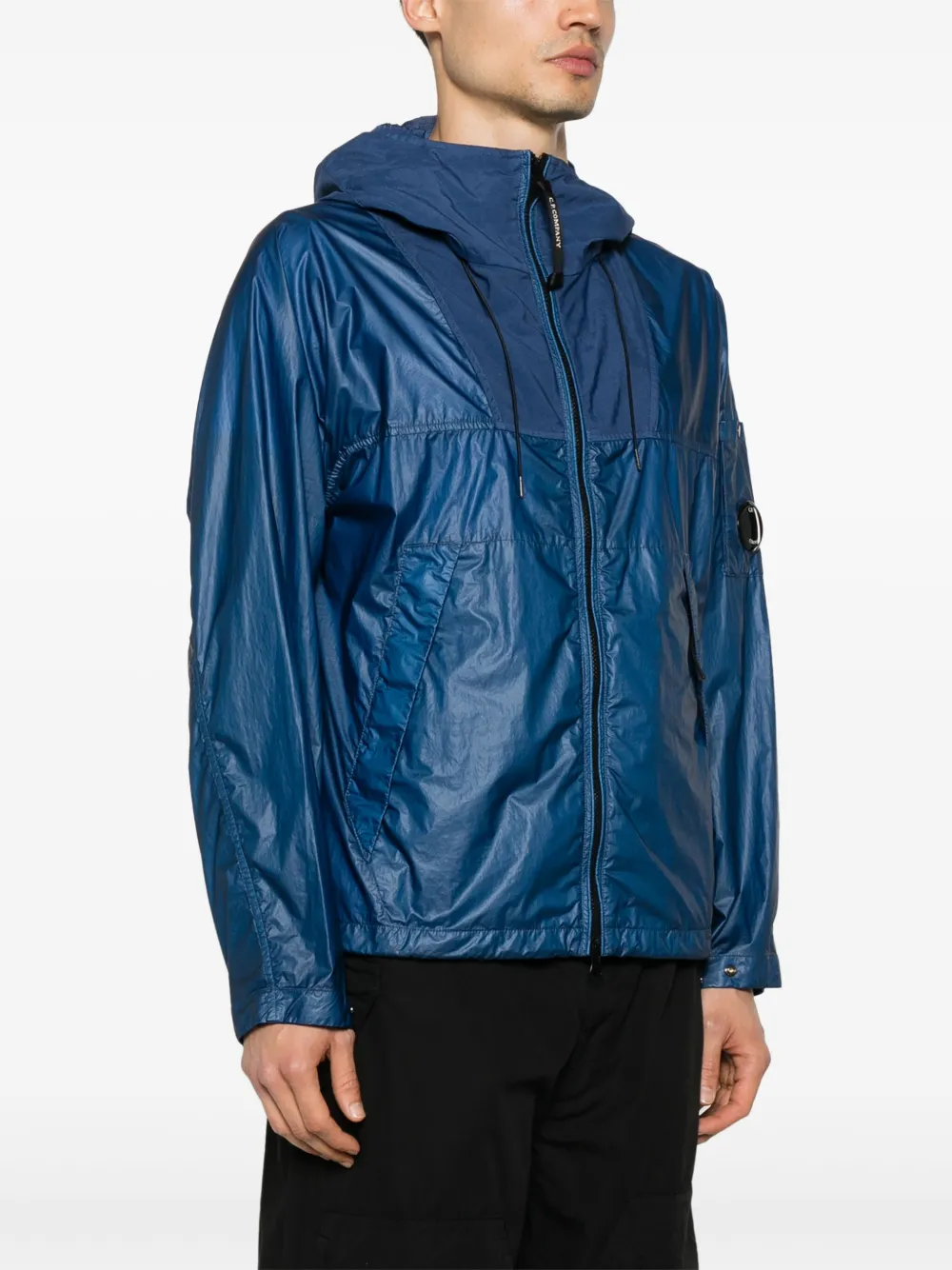 C.P. Company Jack met capuchon Blauw