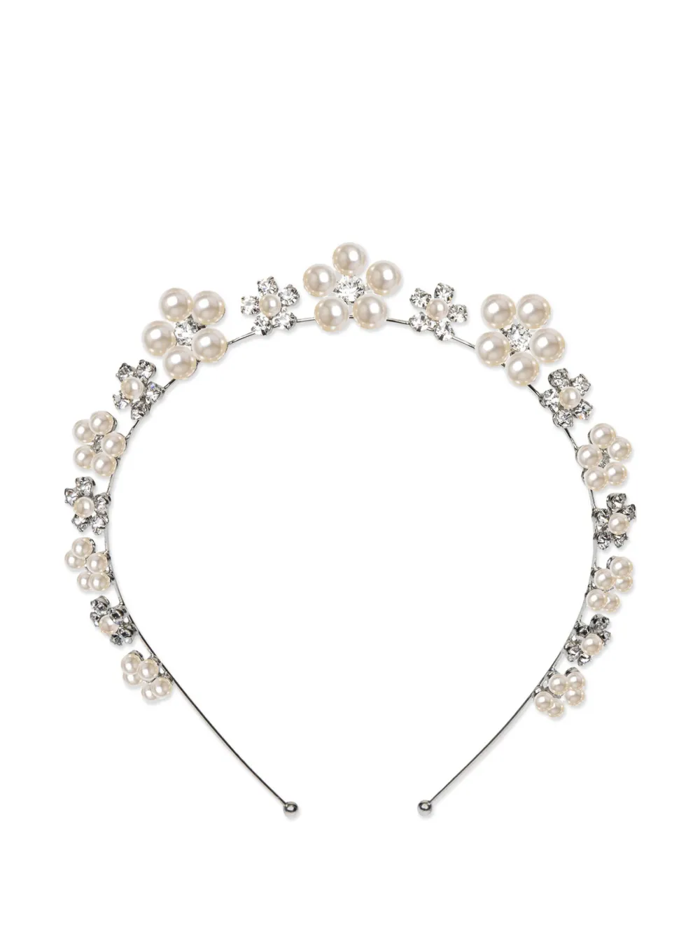 Jennifer Behr Zaya tiara Zilver