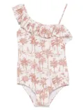 MC2 Saint Barth Kids Carin swimsuit - Neutrals