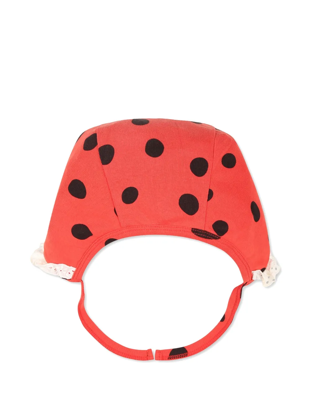 Mini Rodini organic cotton hat - Rood