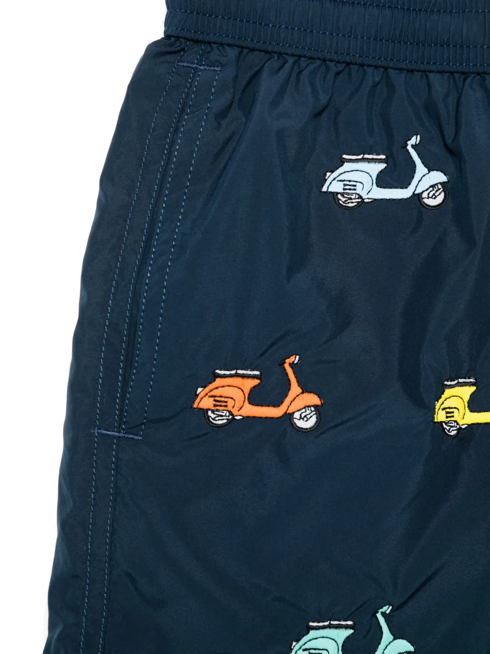 MC2 Saint Barth Kids Zwembroek met print Blauw