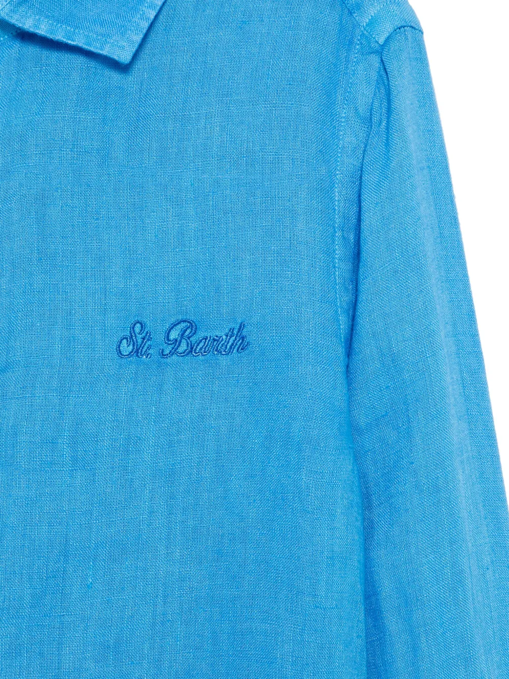 MC2 Saint Barth Kids Agnes shirt Blauw