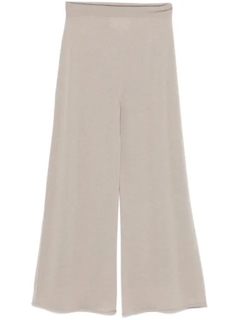 Vanisè pantalones palazzo de tejido fino