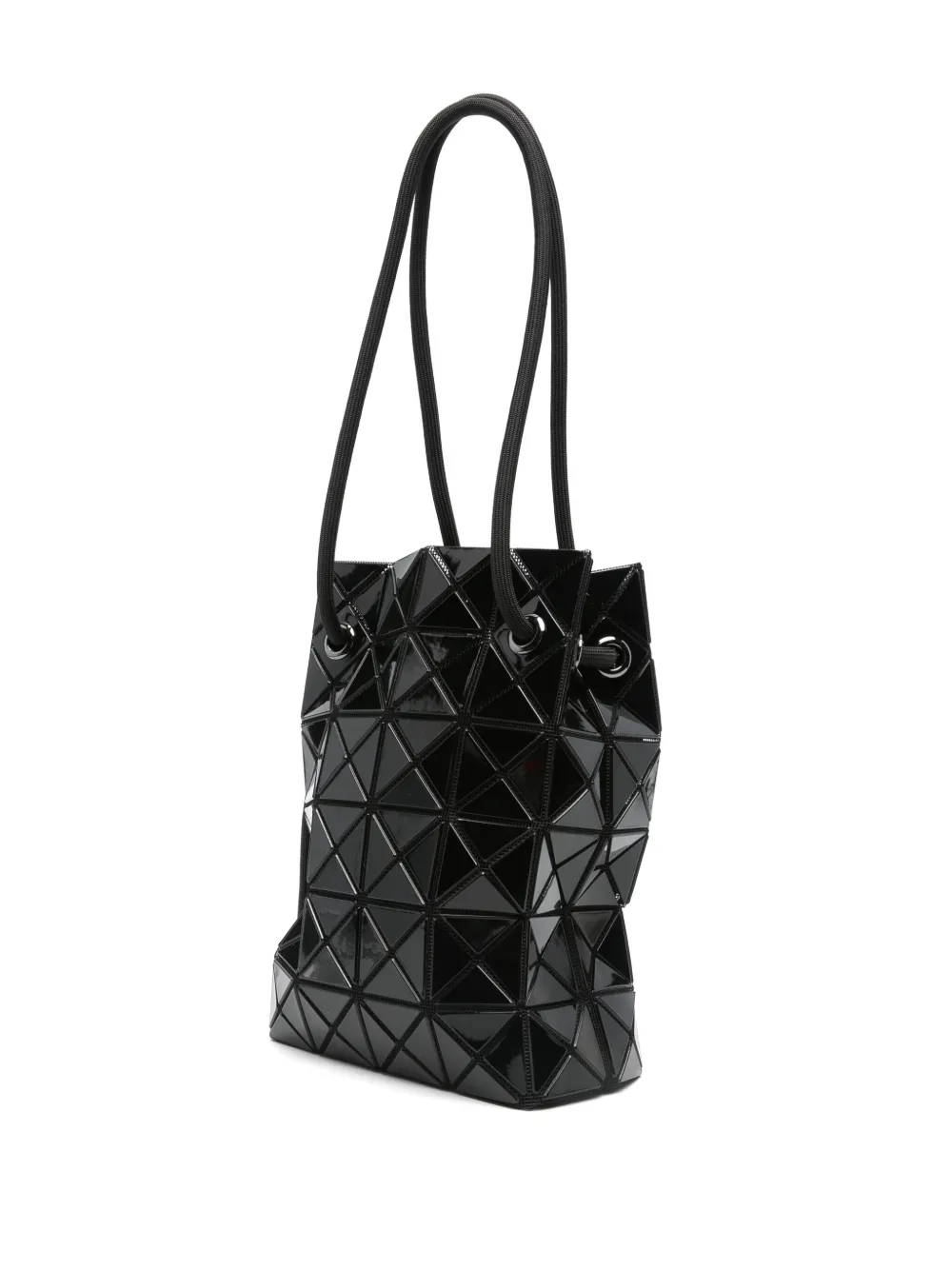 Bao Issey Miyake Bucket-tas met geometrisch patroon Zwart