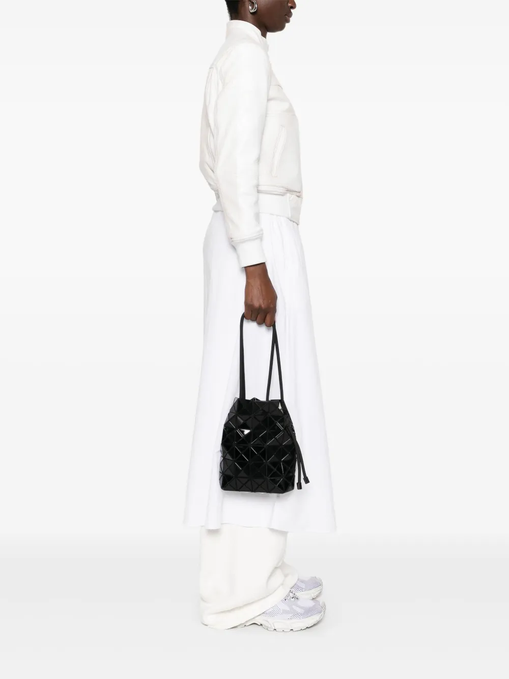 Bao Bao Issey Miyake geometric-pattern bucket bag | Image 2