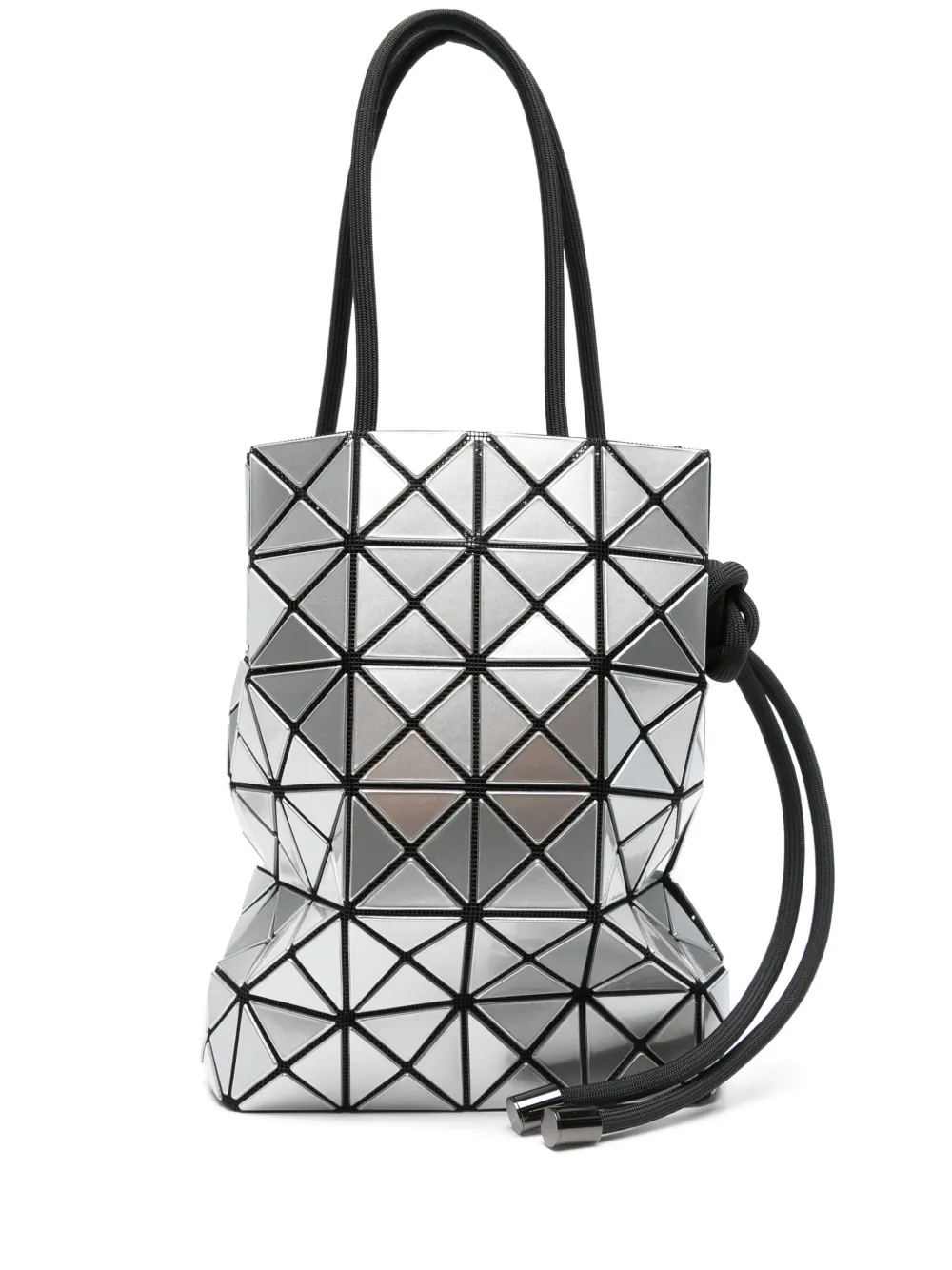 BAO BAO ISSEY MIYAKE GEOMETRIC-PATTERN BUCKET BAG