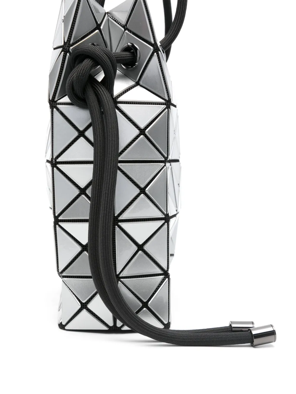 BAO BAO ISSEY MIYAKE GEOMETRIC-PATTERN BUCKET BAG