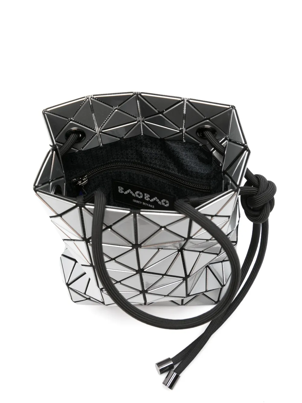 BAO BAO ISSEY MIYAKE GEOMETRIC-PATTERN BUCKET BAG