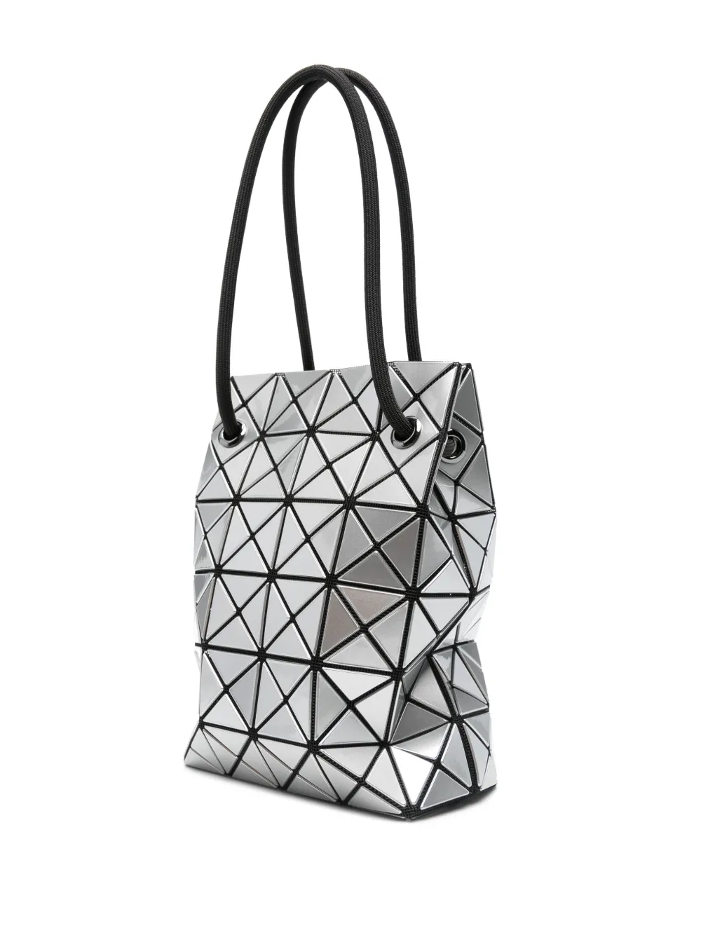 BAO BAO ISSEY MIYAKE GEOMETRIC-PATTERN BUCKET BAG
